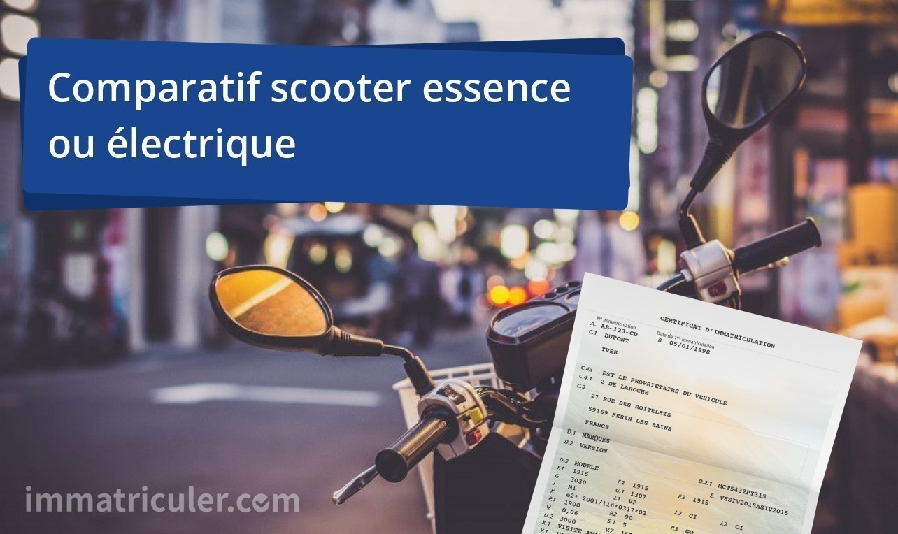acheter un scooter d occasion essence ou electrique