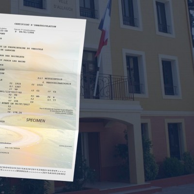 prix carte grise Allauch 13190