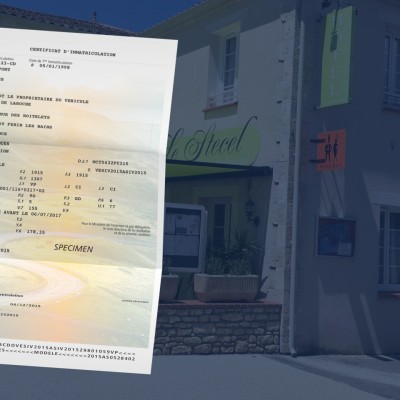 prix carte grise Angles 30133