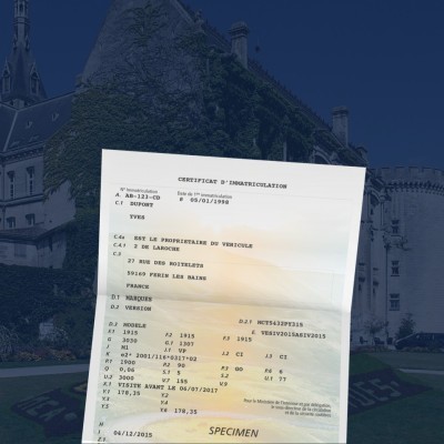 prix carte grise Angoulême 16000