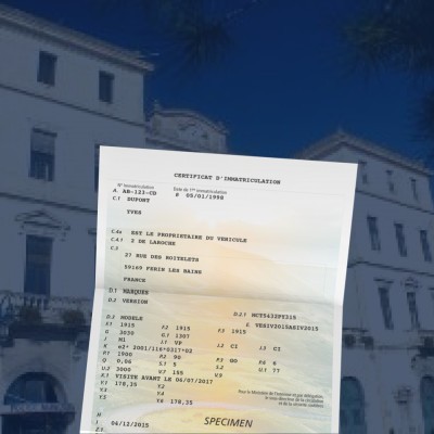 prix carte grise Annonay 07100