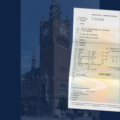 prix carte grise Armentières 59280