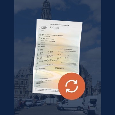 prix carte grise Arras 62000