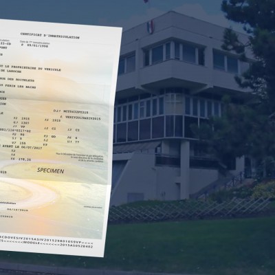 prix carte grise Aubergenville 78410