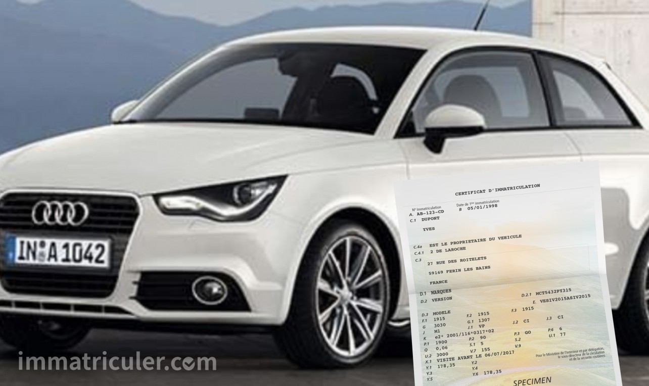 prix carte grise audi a1-10
