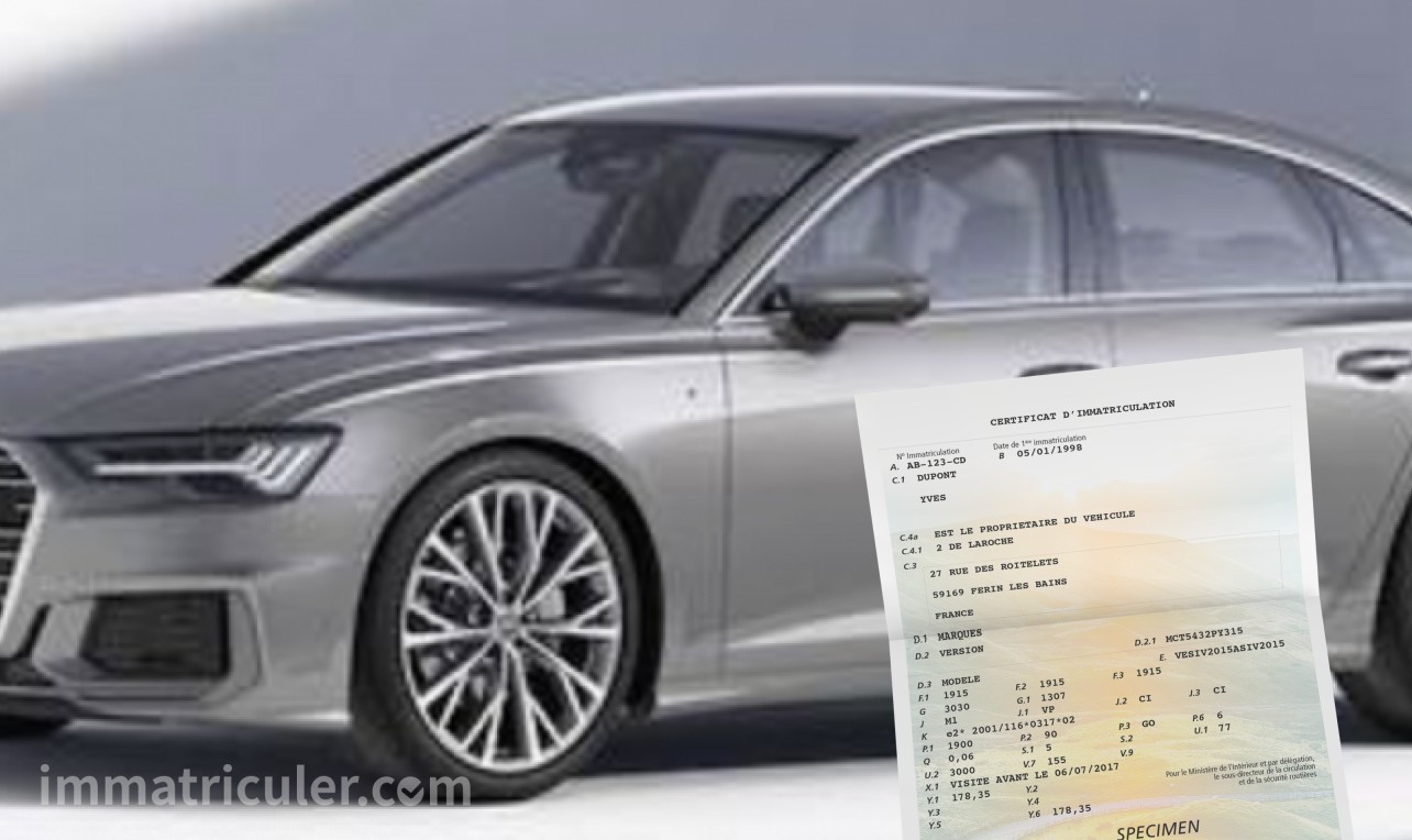 prix carte grise audi a6-10