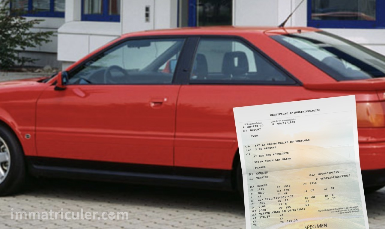 prix carte grise audi s2-10