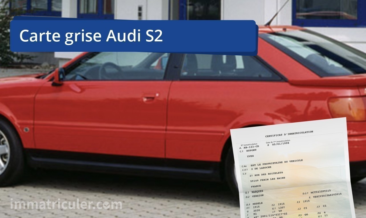 prix carte grise audi s2-10