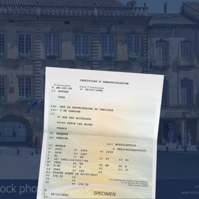 prix carte grise Bagnols-sur-Cèze 30200