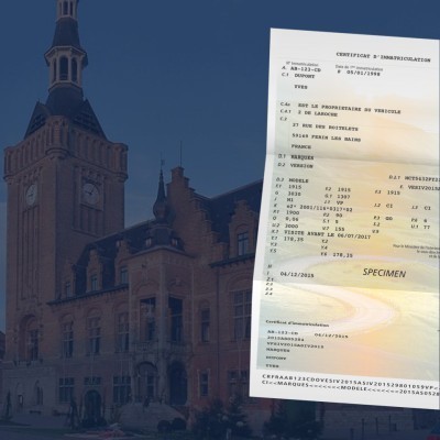 prix carte grise Bailleul 59270