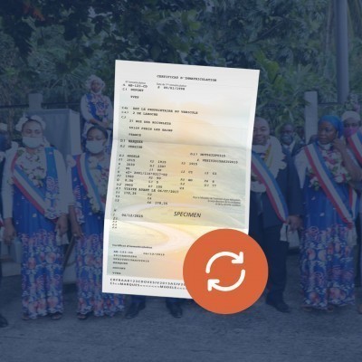 prix carte grise Bandraboua 97650