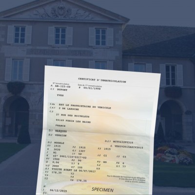 prix carte grise Beaune 21200