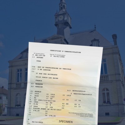 prix carte grise Berck 62600