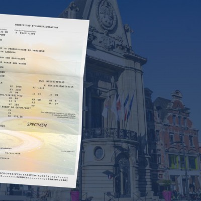 prix carte grise Béthune 62400