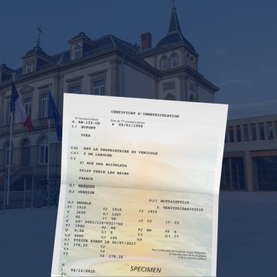 prix carte grise Bischheim 67800