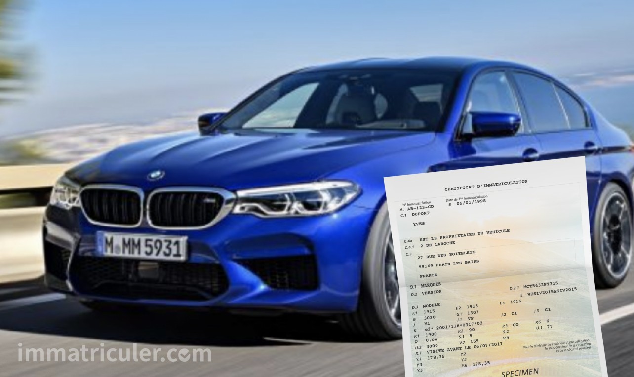 prix carte grise bmw m5-18