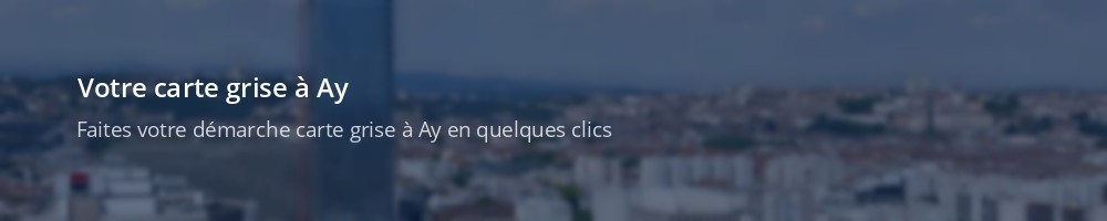 Immatriculation à Ay