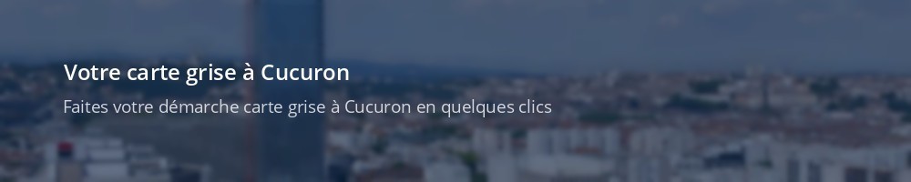 Immatriculation à Cucuron