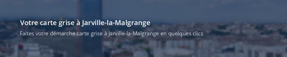 Immatriculation à Jarville-la-Malgrange