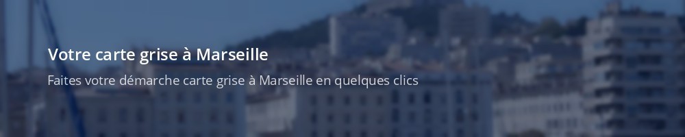 Immatriculation à Marseille