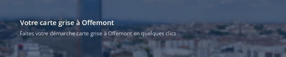 Immatriculation à Offemont