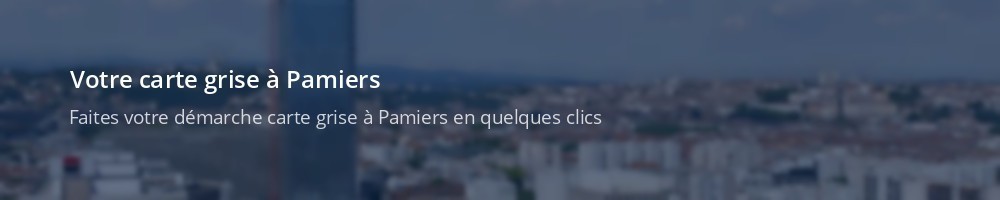 Immatriculation à Pamiers