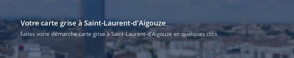 Immatriculation à Saint-Laurent-d'Aigouze