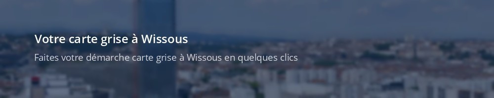 Immatriculation à Wissous