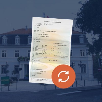 prix carte grise Cernay 68700