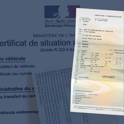 certificat de non gage