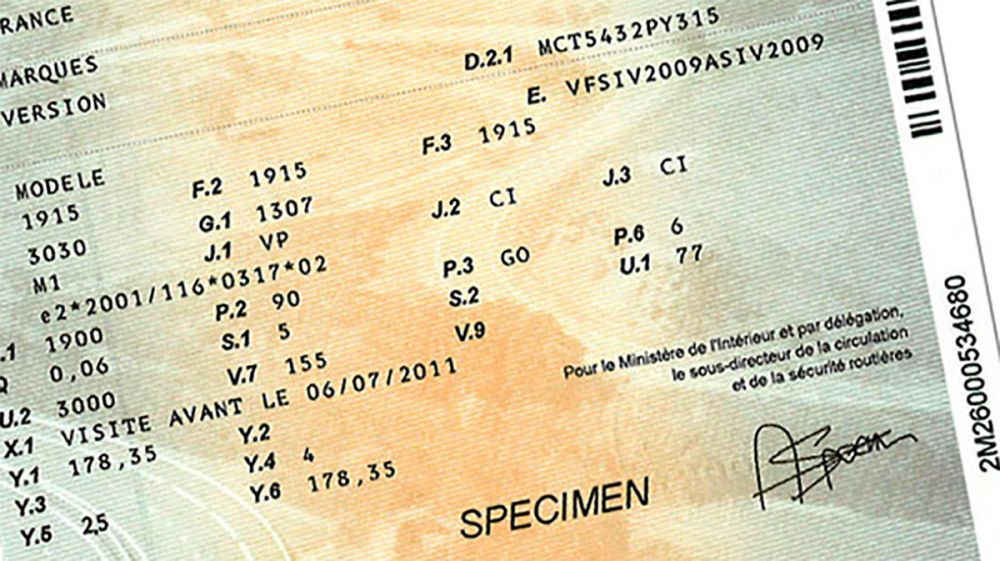 duplicata de carte grise volee perduee deterioree