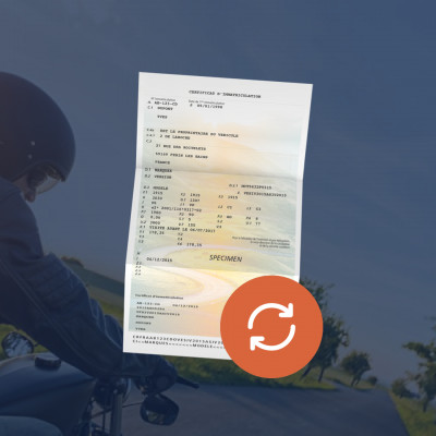 certificat non gage moto