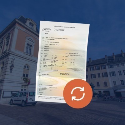 prix carte grise Chambéry 73000