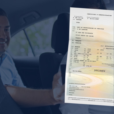 changement adresse carte grise societe