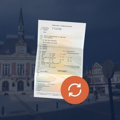 prix carte grise Chauny 02300