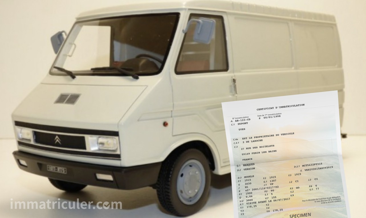 prix carte grise citroen c35-37