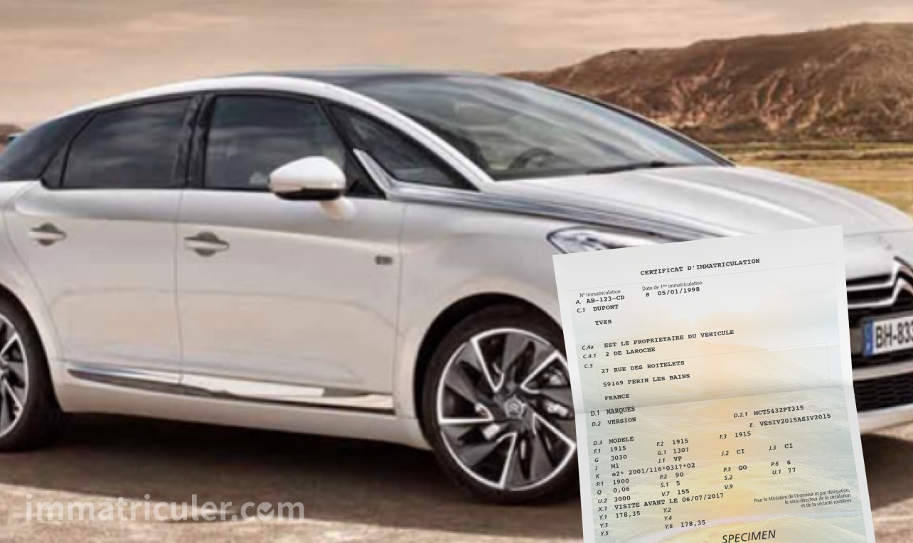 prix carte grise citroen ds5-37