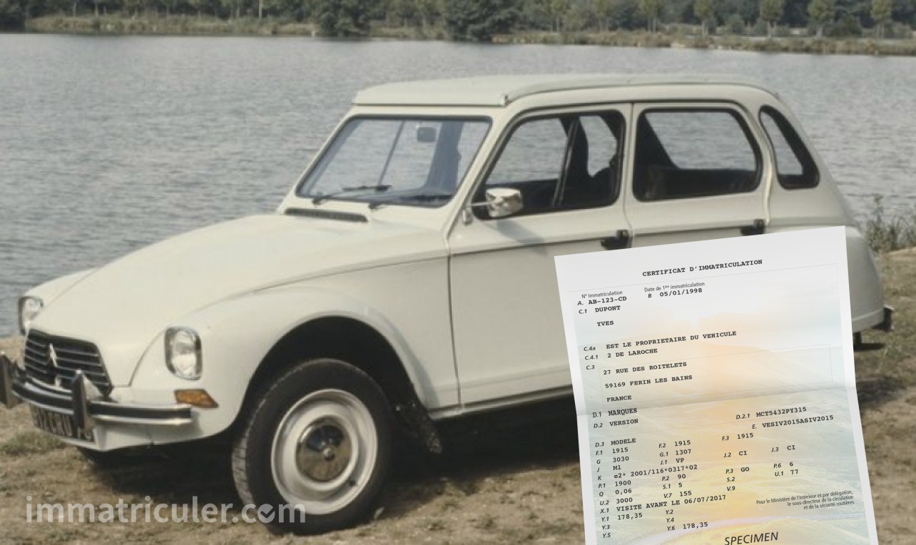 prix carte grise citroen dyane-37