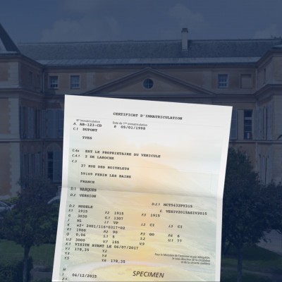 prix carte grise Clichy-sous-Bois 93390