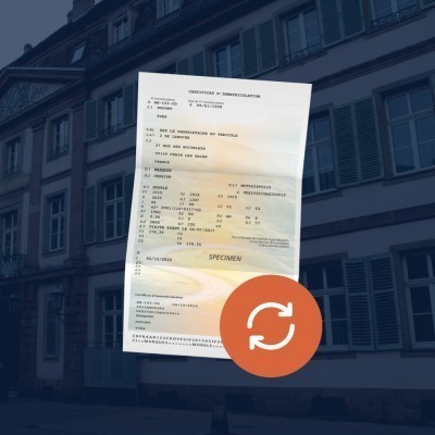 prix carte grise Colmar 68000