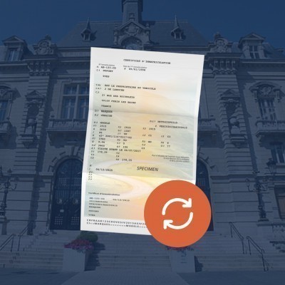 prix carte grise Colombes 92700