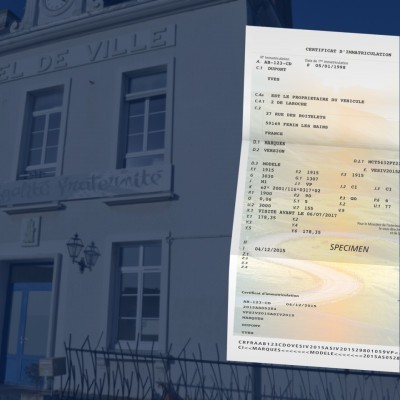 prix carte grise Couëron 44220