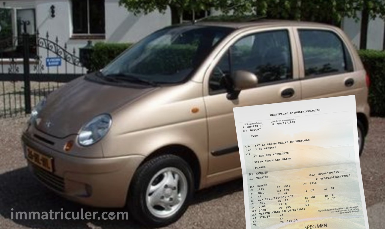 prix carte grise daewoo matiz-42