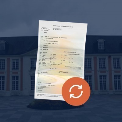 prix carte grise Darnétal 76160