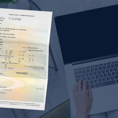 declaration perte carte grise societe