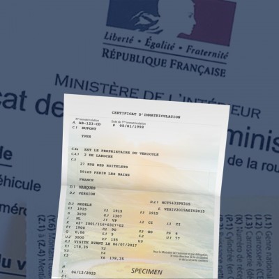 documents carte grise