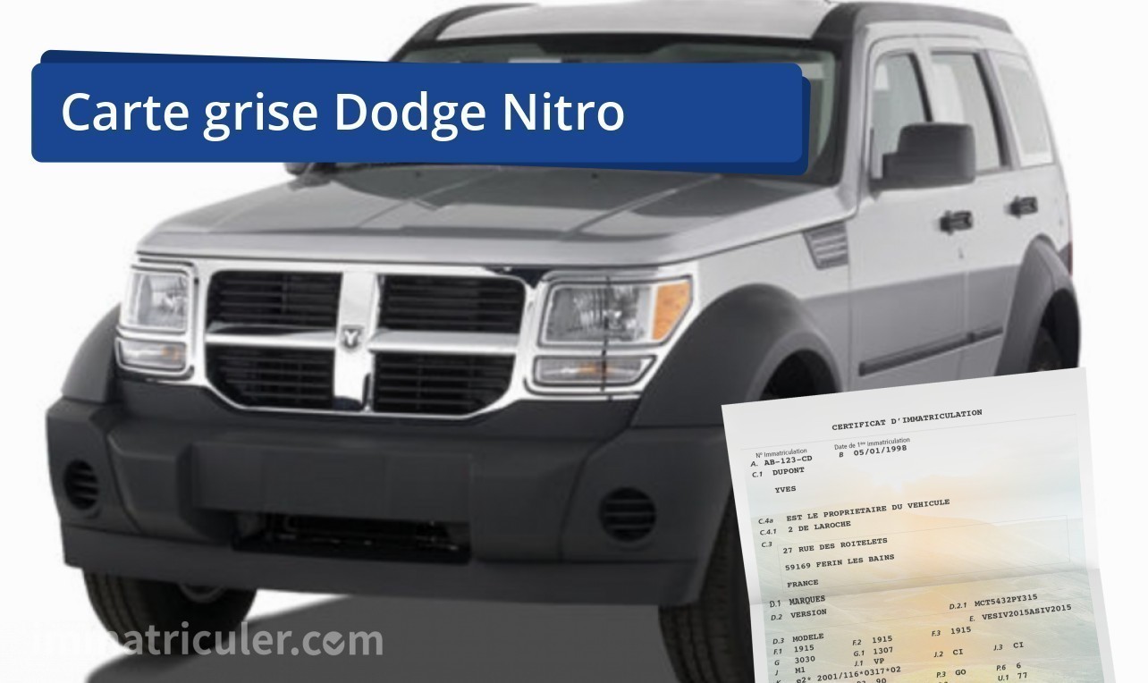 prix carte grise dodge nitro-51
