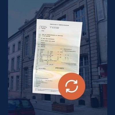 prix carte grise Épinal 88000