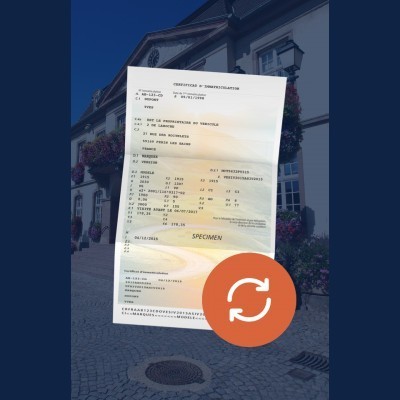 prix carte grise Erstein 67150