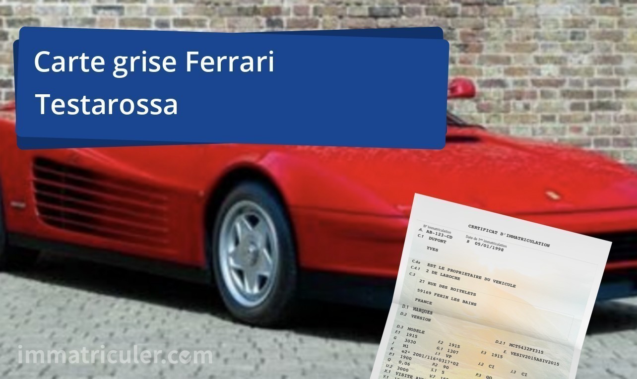 prix carte grise ferrari testarossa-60